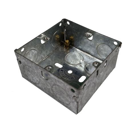 35mm 1 gang metal back box|metal back box 35mm.